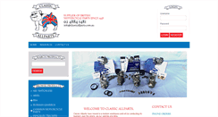 Desktop Screenshot of classicallparts.com.au